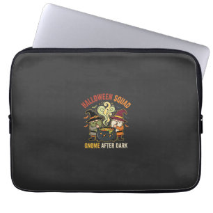 Halloween-Gnom-Mitternachtsstreich Laptopschutzhülle