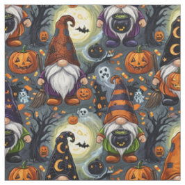 Halloween-Gnom-Musterstoff Stoff