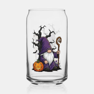Halloween-Gnom-Trinkglas-Set Dosenglas