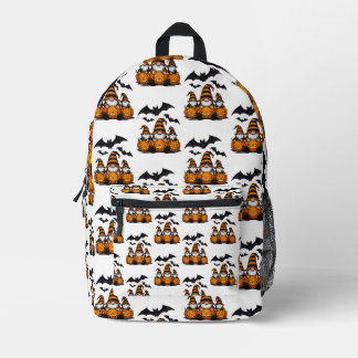 Halloween-Gnom-Zwergenrucksack Bedruckter Rucksack