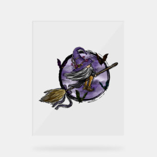 Halloween Gnome Acrylschild