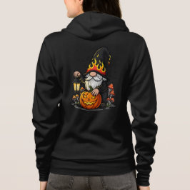 Halloween Gnome Adult Full-Zip Hoodie