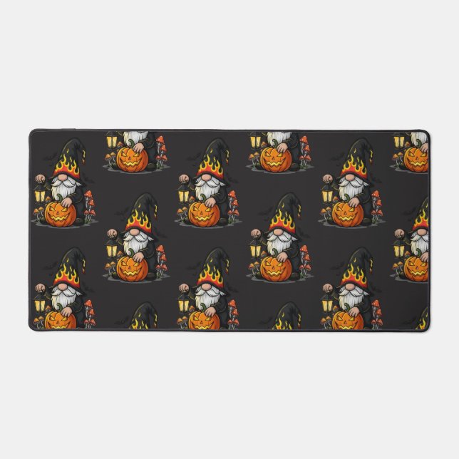 Halloween Gnome Desk Mat Schreibtischunterlage (Vorderseite)