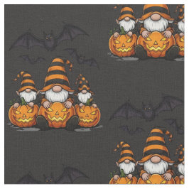 Halloween Gnome Fabric Stoff