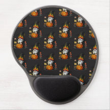 Halloween Gnome Gel Mousepad
