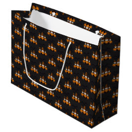 Halloween-Gnome-Geschenktasche Große Geschenktüte