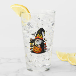 Halloween Gnome Glass Cup Glas