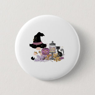 Halloween Gnome Herbst Erntedank Halloween Button