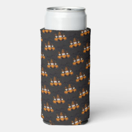Halloween Gnome Koozie Selters Dosenkühler