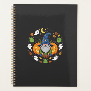 Halloween-Gnome Kürbis-Magie-Design Planer