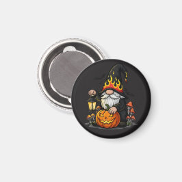 Halloween Gnome Magnet