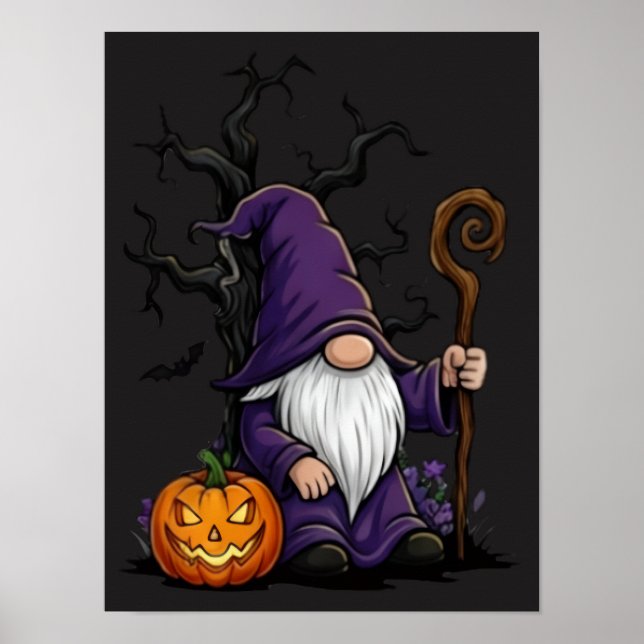 Halloween Gnome Poster (Vorne)