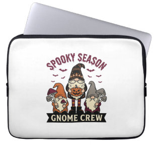 Halloween-Gnome-Shirt Gruseliger Gnome-Crew Vintag Laptopschutzhülle