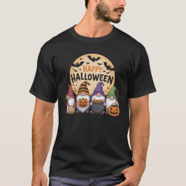 Halloween Gnome Spooky Garening T-Shirt