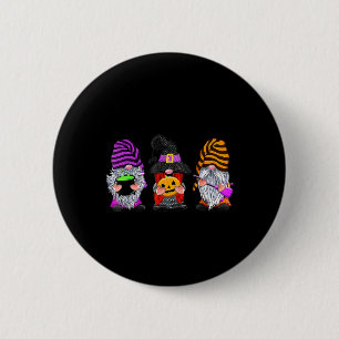 Halloween Gnome Süßer Herbst Kürbis Herbstspaß Hol Button