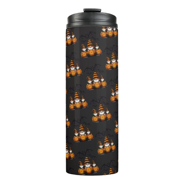 Halloween Gnome Thermal Tumbler Thermosbecher (Vorderseite)