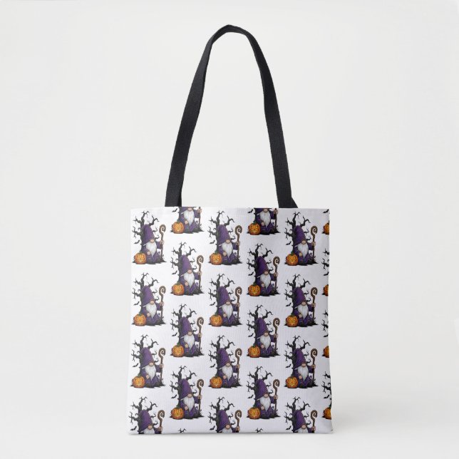 Halloween Gnome Tote Bag (Vorderseite)