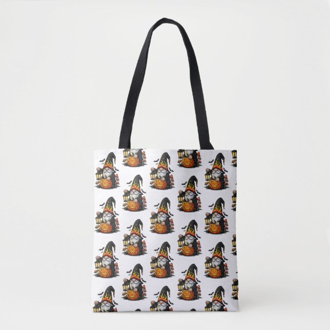 Halloween Gnome Tote Bag (Vorderseite)