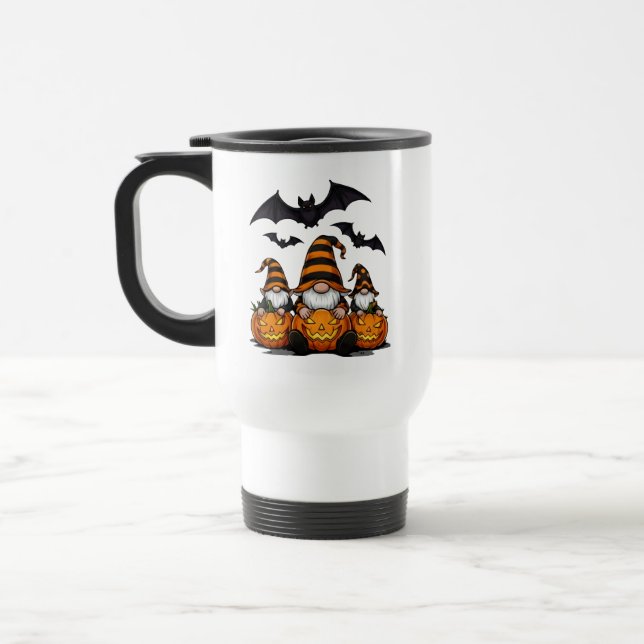 Halloween Gnome Travel/Commuter Mug Reisebecher (Links)