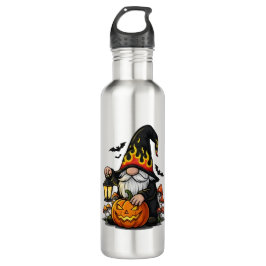 Halloween Gnome Water Bottle Edelstahlflasche