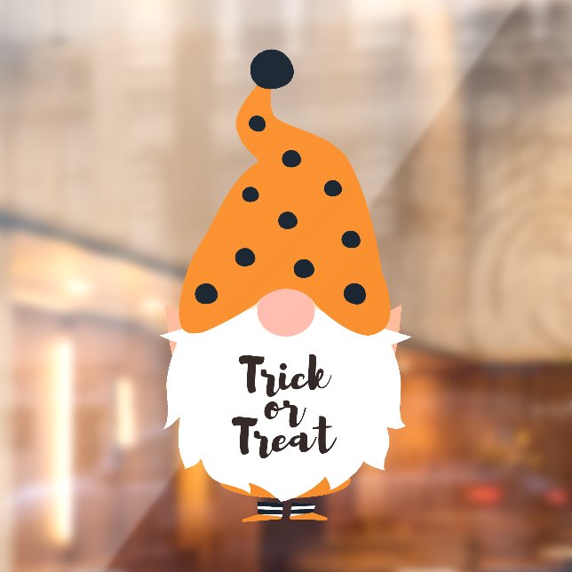 Halloween Gnome Window Cloning Fensteraufkleber (Blatt 2)