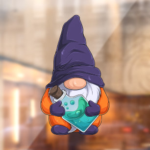 Halloween Gnome Window Cloning Fensteraufkleber