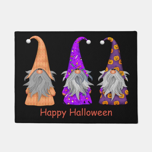Halloween Gnomes Doormat Fußmatte (Vorderseite)