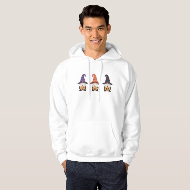 Halloween Gnomes Hoodie | Cute Fall Witch Sweatshi (Vorne ganz)