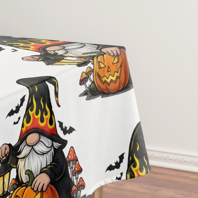 Halloween-Gnomn-Tischdecke Tischdecke (Beispiel)