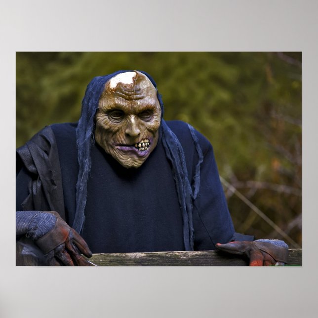 Halloween Goblin Nah Up - Kunstdrucken Poster (Vorne)