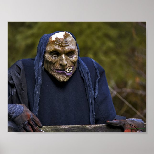 Halloween Goblin Nah Up - Kunstdrucken Poster (Vorne)