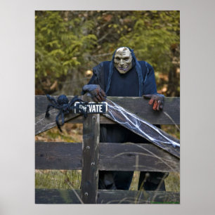 Halloween Goblin Portrait - Kunstdrucken Poster