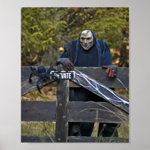 Halloween Goblin Portrait - Kunstdrucken Poster