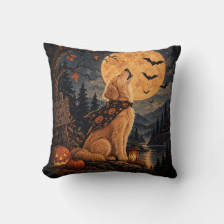 Halloween Golden Retriever Kissen