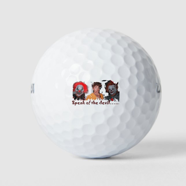 Halloween Golfball (Vorderseite)
