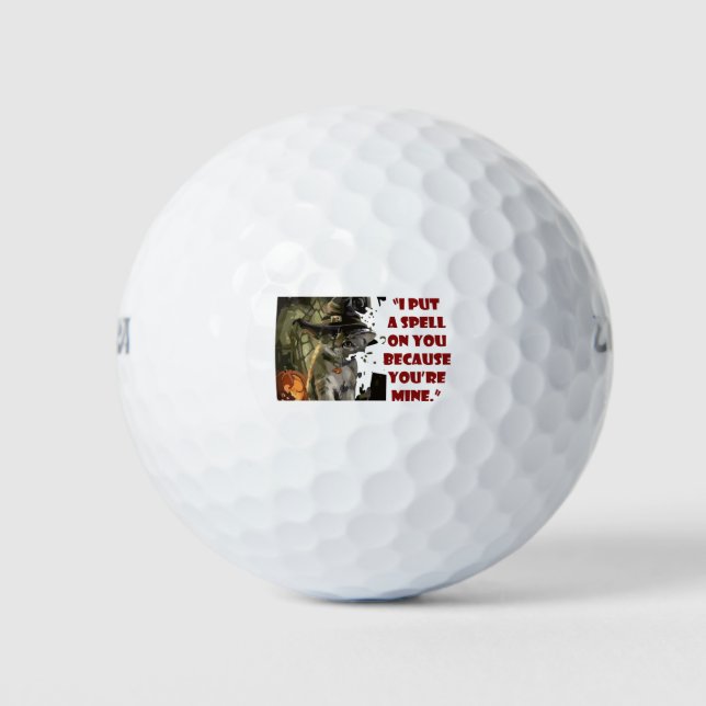 Halloween Golfball (Vorderseite)