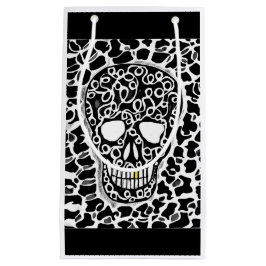 Halloween Goodie Bag Skull Image Kleine Geschenktüte