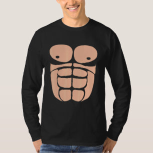 Halloween Gorilla Chest Kostümbildner T-Shirt