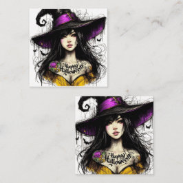 Halloween Got Witchier mit 'Happy Halloween' Mitteilungskarte