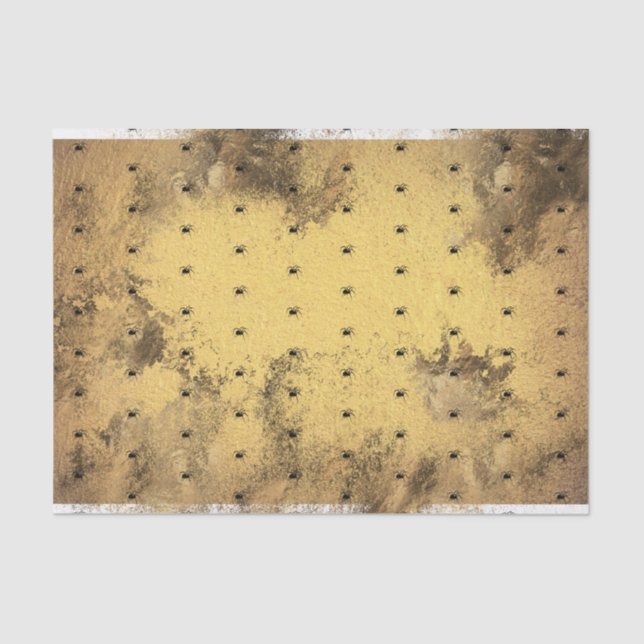 Halloween Gothic Glam | Spinne | Seidenpapier (Vorderseite)