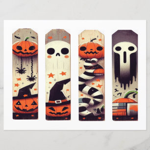 Halloween-Gothic-Lesezeichen