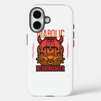 Halloween Gothic Skull-T - Shirt iPhone 16 Hülle