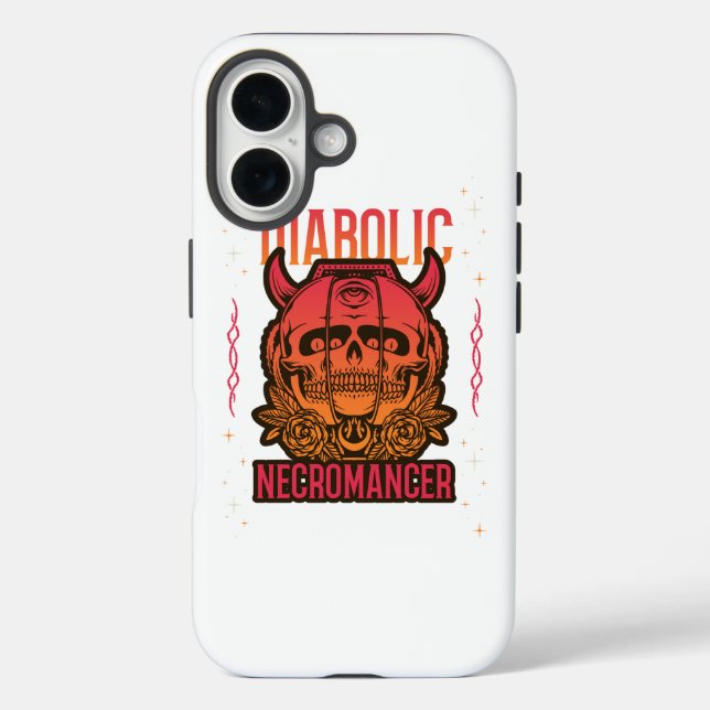 Halloween Gothic Skull-T - Shirt Case-Mate iPhone Hülle (Rückseite)