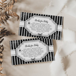 Halloween Gothic Spooky Books for Baby Begleitkarte