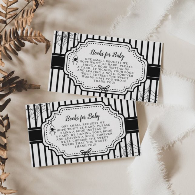 Halloween Gothic Spooky Books for Baby Begleitkarte (Von Creator hochgeladen)