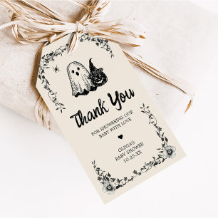Halloween Gothic Vintag Baby Duwer Fevor Tags Geschenkanhänger