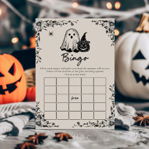 Halloween Gothic Vintage Bingo Spiel