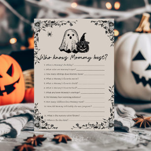 Halloween Gothic Vintage Wer kennt Mama am besten 