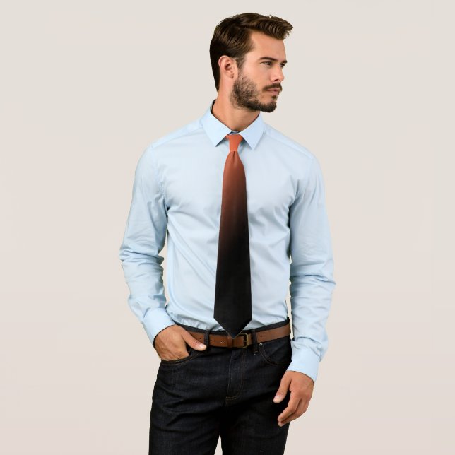 Halloween Gradient Krawatte (Beispiel)