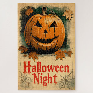 Halloween-Grafik – Serie inspiriert von den 1960er Puzzle